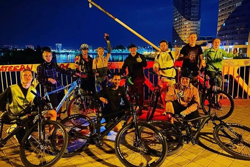 В Краснодаре состоится первый летний массовый ночной заезд на велосипедах