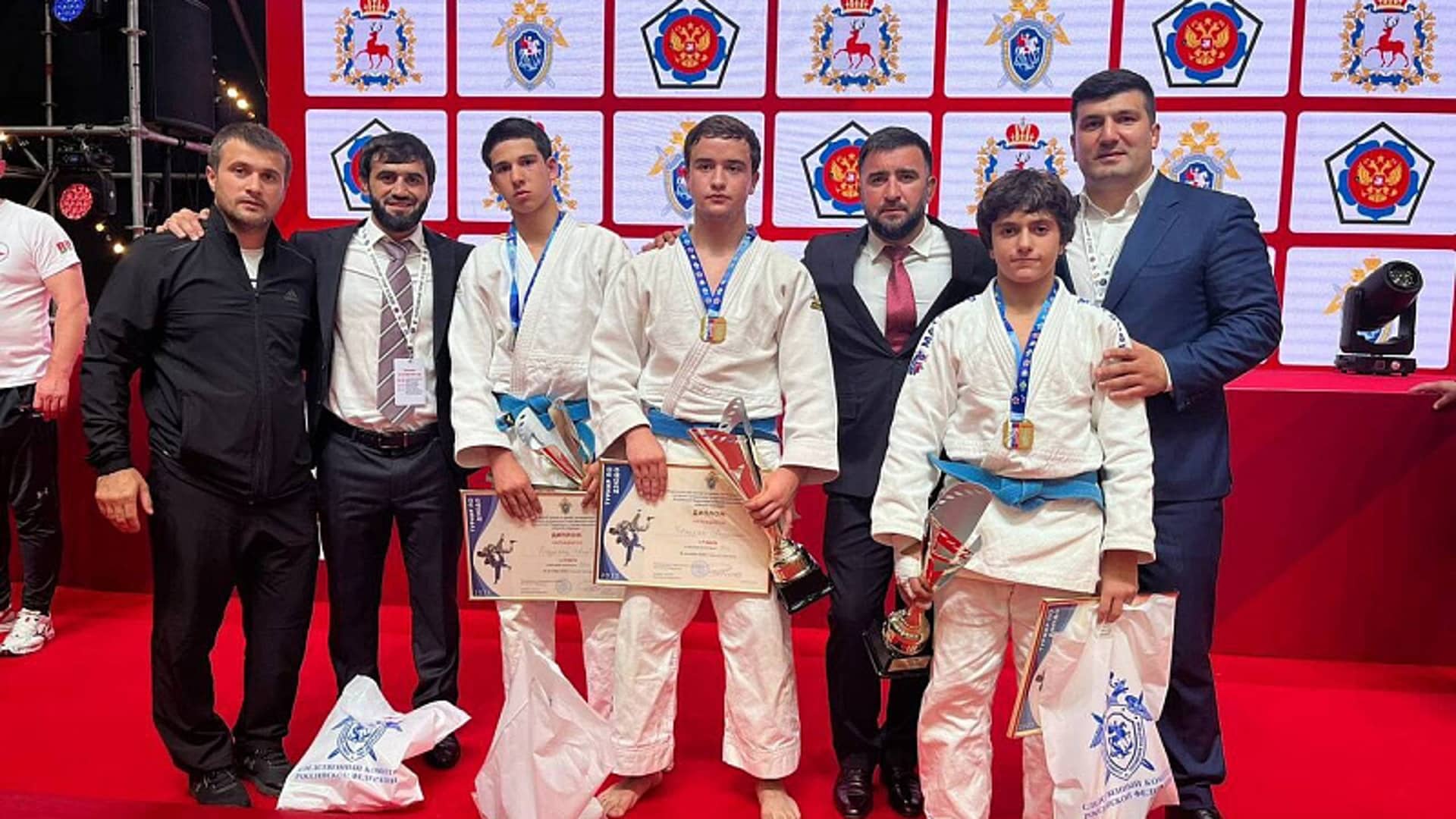 Краснодарские дзюдоисты завоевали медали на Всероссийском турнире