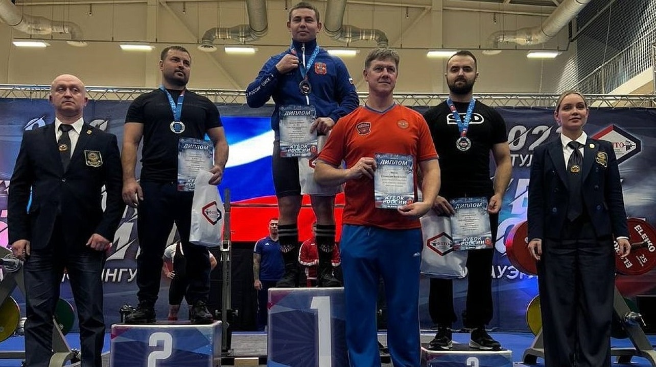 Спортсмен из Краснодара выиграл бронзу в Кубке России по пауэрлифтингу