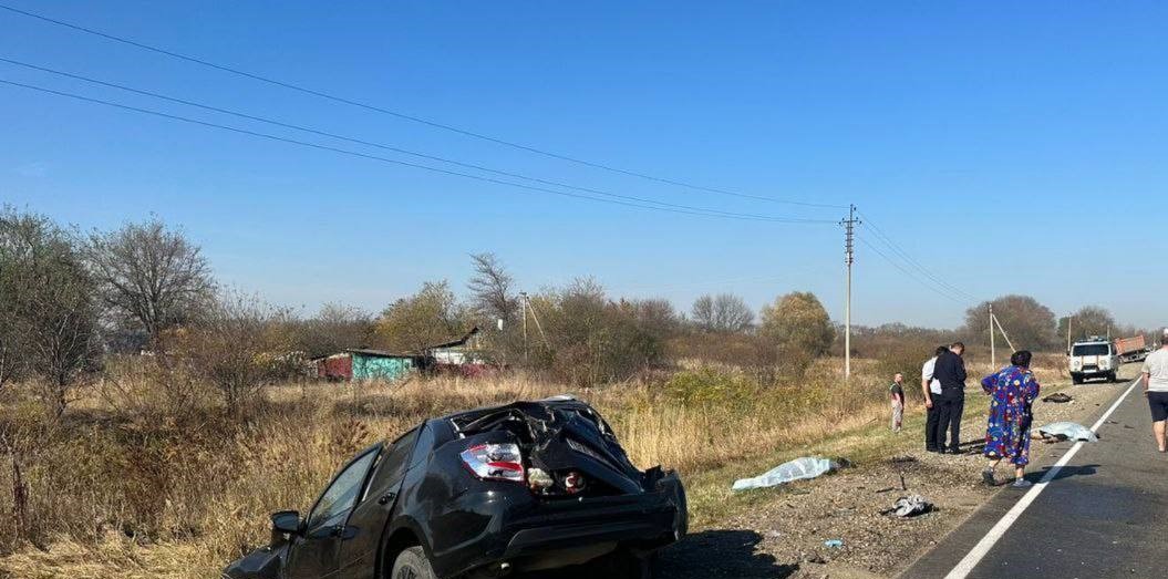 В Краснодарском крае в аварии погибли три человека