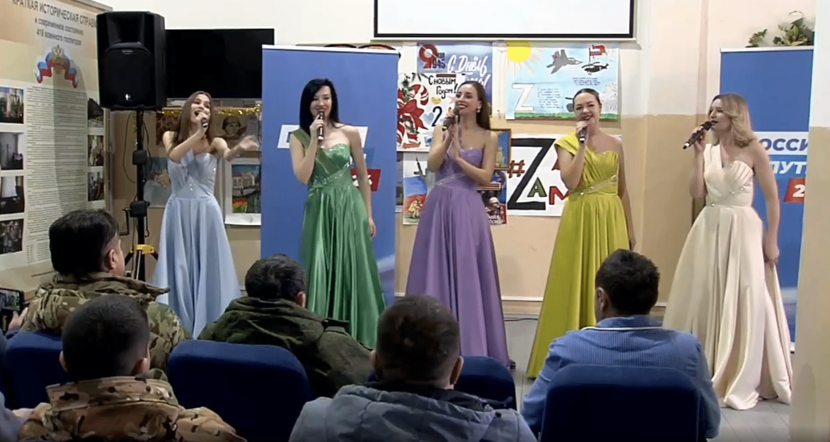 В военном госпитале Краснодара прошел патриотический концерт